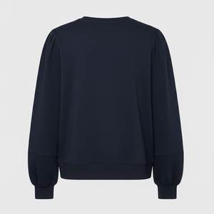 Sudaderas Casuales Azul Marino con Forro para Mujer, Personalizadas con Logotipo, para Invierno y Verano, Cuello Redondo, Venta al Por Mayor - Product Image 2