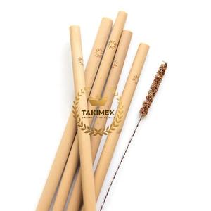 หลอดไม้ไผ่ธรรมชาติวัสดุย่อยสลายได้ทางชีวภาพสินค้าใหม่ - Product Image 3