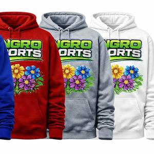 Sweat à capuche en coton avec strass personnalisés, sweat à capuche de luxe streetwear |   Fabricant OEM ODM, sweat à capuche personnalisé avec strass, noir, rouge, bleu - Product Image 4