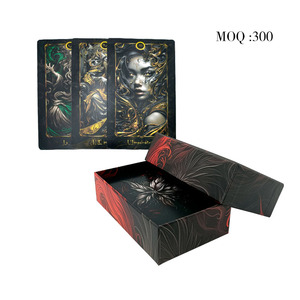 Tùy chỉnh thực hiện bespoke thẻ Tarot Gothic tối cho bói toán thần bí và bộ sưu tập độc đáo vật liệu giấy - Product Image 4