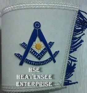 ฟรีเมสันแขนเสื้อปักมือเครื่องราชกกุธภัณฑ์ - Product Image 5