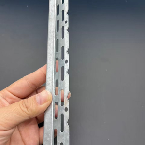 Perfil de Esquina Perforado en Forma de U de Acero Inoxidable Galvanizado para Unión de Yeso / Tira de Fijación - Product Image 4