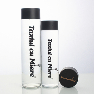 ขวดน้ำ<span class=keywords><strong>ดื่ม</strong></span>แก้วทรงกลม <span class=keywords><strong>VOSS</strong></span> 330มล. 375มล. 500มล. 750มล. 800มล. พร้อมฝาเกลียวสำหรับเครื่อง<span class=keywords><strong>ดื่ม</strong></span>ชูกำลัง - Product Image 4