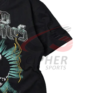 Camiseta gráfica personalizada de alta calidad Dtg/DTF Lisa 100% algodón 280gsm Heavy Boxy de gran tamaño para hombre Camisetas en blanco - Product Image 6