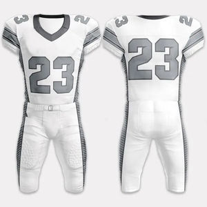 Uniforme de fútbol americano de alta calidad OEM 2025 Camiseta de manga corta personalizable con el último diseño uniformes al por mayor - Product Image 4