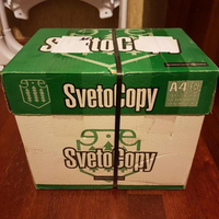 Papel de Copia Sveto A4 Blanco 80gsm, Solución Ligera de Primera Calidad para Oficina