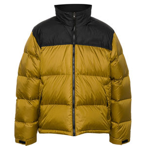 Chaqueta acolchada de alta calidad para hombre, chaqueta de invierno con capucha y logotipo de marca personalizado de talla grande, Chaqueta de algodón con cierre de cremallera y nuevo diseño - Product Image 1