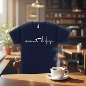 T-shirt promozionale Wakeup girocollo a maniche corte unisex per adulti con stampa serigrafica per attività promozionali - Product Image 4