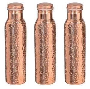 Botella de Agua Ecológica de Cobre Puro con Aspecto Antiguo, Tapa Hermética, Color y Logotipo Personalizables, Estilo Americano, Gran Capacidad - Product Image 6