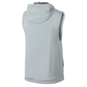 2023 Factory Wholesale Custom Logo Unisex <b>Sleeveless</b> <b>Pullover</b> Hoodie Polyester/Cotton Woolen Fabric Best Street Wear for Winter - Product Image 5