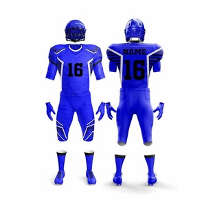 Diseño de logotipo personalizado para hombres y mujeres Uniforme de fútbol americano Color sublimado Jersey completo Venta caliente - Product Image 5