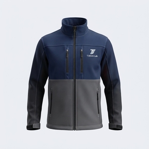 Chaqueta Softshell para Hombre de Primera Calidad, con Logotipo Personalizado, Resistente al Viento, de Secado Rápido, Estilo Casual y Urbano, Ligera y sin Costuras - Product Image 1