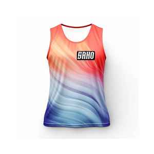 Gilet GAA de formation d'équipe avec tissu léger et respirant sublimation de logo personnalisé et coupe athlétique OEM quantité minimale de commande Pakistan - Product Image 2