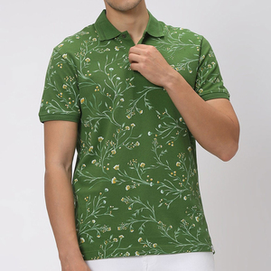 Chemises polo décontractées de style 2026 pour hommes, services OEM ODM, chemise polo sublimée pour hommes en faible MOQ personnalisée - Product Image 1