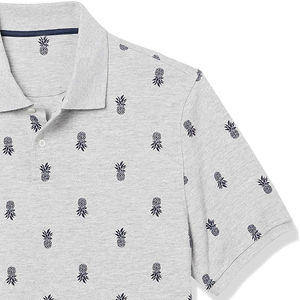 Meilleure vente Polo homme manches courtes brodé piqué T-shirt décontracté 100% coton, manches courtes, anti-rides, T-shirts homme Polo - Product Image 5