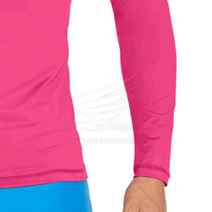 เสื้อรัดกล้ามเนื้อแขนยาวของผู้ชายเสื้อรัดกล้ามเนื้อแห้งเร็วโลโก้ของคุณเอง - Product Image 5