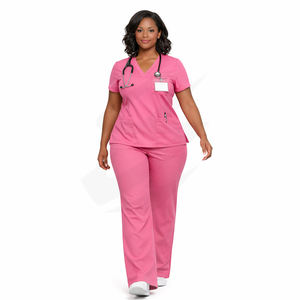 Ensemble d'uniformes médicaux pour femmes avec logo personnalisé, blouses d'infirmière, fournisseur OEM ODM - Product Image 2