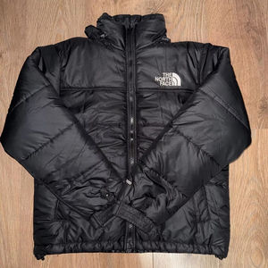Chaqueta Inflable Retro Nuptse 700 de 1996 para Hombre de The North Face, Chaqueta Inflable Negra de Primera Calidad para Invierno, Cálida, con Logotipo Bordado - Product Image 1