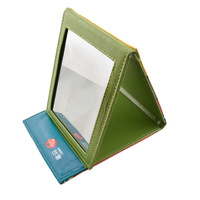 Carnet de poche compact en cuir PU durable, format B5, pliable, avec motif animalier classique, floral ou singe, personnalisable en couleur et avec impression sur mesure.