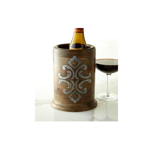 Enfriador de vino de madera pulida natural, artículos de fiesta nocturna hechos en India, Enfriador de vino o enfriador de vino, producto de Venta caliente - Product Image 2