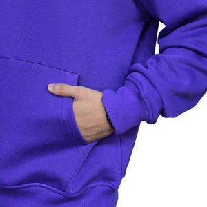 Sudadera con Capucha Extra Grande Personalizada OEM para Hombre, Estilo Casual Urbano, Sudadera con Capucha de Gran Calidad con Bolsillo Grande para Hombre - Product Image 5