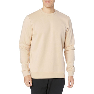 เสื้อกันหนาวลำลองสำหรับผู้ชายสไตล์พรีเมี่ยมเสื้อขนแกะย้อมสีเรียบ - Product Image 1