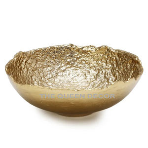 Tazón de diseño perforado de lujo de aluminio y Metal, decoración navideña, frutero decorativo, plata de alta calidad japonesa - Product Image 5