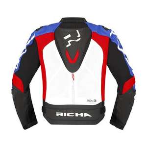 Hombres Stradale Track/Riding Perforated Cowhide/Kangaroo Moto Leather Racing Jacket/Chaqueta CE Protectores, Todos los tamaños y colores - Product Image 3