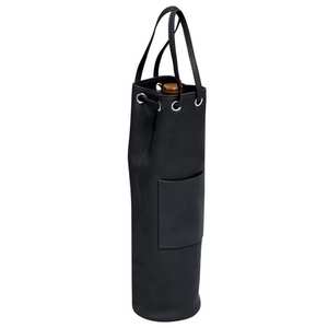 Porte-bouteille de vin en cuir véritable cousu élégant, imperméable, sac de voyage haut de gamme, étui pour bouteille, cadeau d'entreprise personnalisable pour - Product Image 1