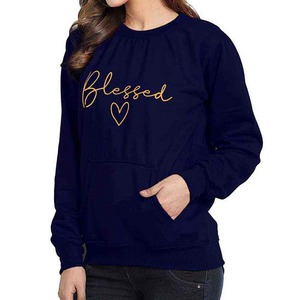 Sudaderas con Capucha para Mujer al por Mayor de Alta Calidad con Logotipo Personalizado, Tallas Grandes, Ligeras, Casuales, 100% Algodón para Invierno - Product Image 6