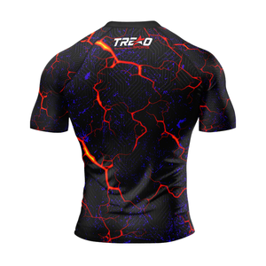 Camiseta de Compresión Ligera para Hombre 2025, con Logotipo Personalizado por Sublimación, para Entrenamiento de MMA y Lucha, Transpirable y de Secado Rápido, Trexo - Product Image 6