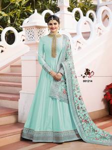 Muñeca de alta calidad de último diseñador, bordado de seda, trabajo Salwar Kameez con Dupatta, distribuidor y distribuidor indio - Product Image 3