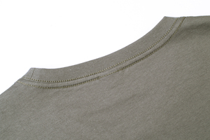 Venta directa 170GSM Logo camiseta personalizada de manga corta cuello redondo Casual camiseta sin nombre Oversize en blanco sólido camiseta de mujer para hombres - Product Image 4