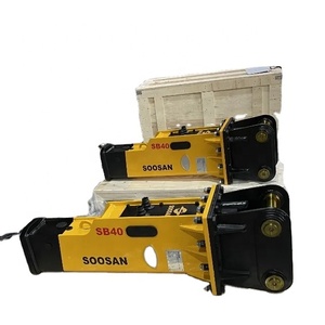 SOOSAN Disjoncteur hydraulique SB40 Silence de type boîte pour mini-pelles, chargeuses-pelleteuses, chargeuse compacte pour petite démolition - Product Image 1