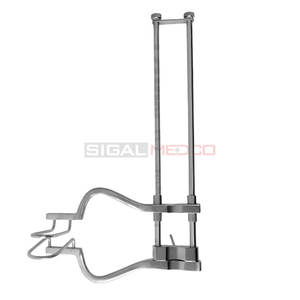 Balfour Retractor 12 pulgadas 30,5 cm extendido con cuchillas laterales fenestradas 4 pulgadas alambre profundo curvo quirúrgico ortopédico instrumentos médicos - Product Image 3