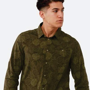 Ropa de compresión transpirable de alta calidad, camisas de algodón para hombres, botones bordados con estampado 3D personalizado, camisa informal para hombres al aire libre - Product Image 2