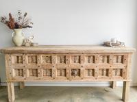 Meubles de luxe de décor à la maison de coffre antique en bois de vente chaude disponibles au prix d'usine