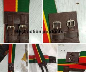 เข็มขัดมั่นคงเข็มขัดหนังตกแต่งอย่างดี - Product Image 2