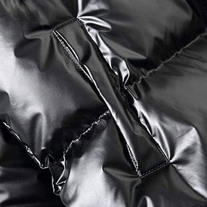 Chaqueta de bombardero de béisbol Varsity de calidad superior para hombre, chaqueta de cuero personalizada con parche de logotipo bordado de invierno, mangas enceradas - Product Image 6