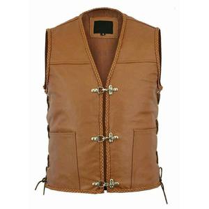 Chaleco de cuero de hombre casual fabricante pakistaní para invierno bajo MOQ venta en línea - Product Image 2