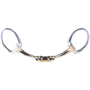 2024 dernière conception équipement équin équestre pas cher en cuir mèches d'équitation course 2024 bouche articulée Eggbutt GB bouche française - Product Image 4