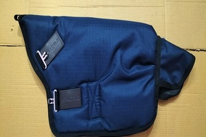 Directo de la fábrica de Kanpur India Alfombra de caballo en miniatura de alta calidad con logotipo bordado Manta de equitación de invierno con forro de nailon - Product Image 3