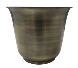 Pot de fleur en fer de forme ronde pour la maison balcon et jardin Pot de fleur jardin Patio intérieur extérieur fait à la main en vrac produit - Product Image 1