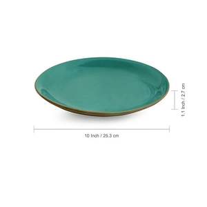 Assiettes de table en céramique de pierre naturelle polie, design classique de luxe, exquises assiettes et plats indiens toutes couleurs, fabriquées à la main. - Product Image 1