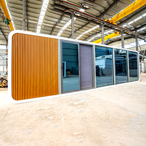 Casa Prefabbricata Modulare Portatile in Acciaio, Piccola Abitazione per Ufficio, <span class=keywords><strong>Hotel</strong></span> o Residenza - Product Image 2