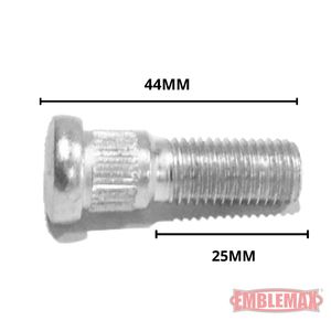 Goujons de roue avant et arrière OPALA / CHEVETTE / D20 (5 PIÈCES) EMBLEMAX-1236 9 NEUF ACIER M12X1.5 - Product Image 2