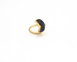 Bague ajustable plaquée or multi-druzy naturelle, cadeau de Noël, cadeau de Nouvel An pour mari, cadeau pour mère - Product Image 6