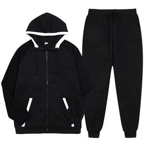 Conjunto Deportivo Personalizado para Hombre, Sudadera con Capucha y Pantalones Deportivos de Algodón, Ropa Deportiva Informal, OEM - Product Image 1