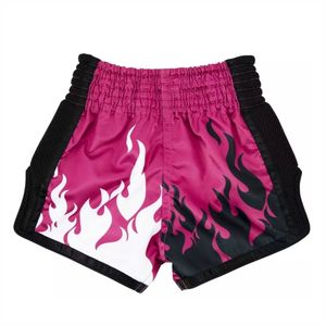 Pantalones cortos impresos de diseño personalizado Kick Boxing Muay Thai MMA con técnica de lavado por sublimación para entrenamiento de lucha boxeo pantalones cortos OEM - Product Image 2
