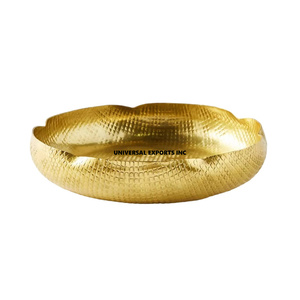 Customized Design Hammered Eco-Friendly Metal <b>Chocolate</b> Bowl Gold Finished Classic Stylish Multi-functional <b>Wedding</b> Bowl - Product Image 1
